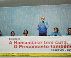 Ações envolveram 14 municípios, 36 escolas, 950 estudantes e cerca de 70 professores do Núcleo Regional de Cascavel e serviram para conscientizar sobre a Hanseníase.