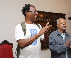 Estudantes do 3º ano do ensino médio do Colégio Estadual Genésio Moreschi, de Colombo, estiveram nesta terça-feira (29) na Universidade Federal do Paraná (UFPR).
