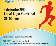 Segunda Corrida Pela Água será dia 03 de junho