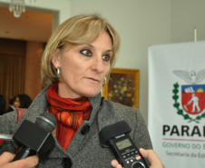 Superintendente da Educação Meroujy Cavet.