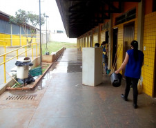 Atividade no Colégio Estadual Jardim Interlagos é resultado das ações da Assessoria de Mobilização de Pais, Professores e Amigos da Rede Escolar . 