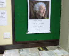 Exposição na biblioteca