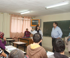 O diálogo com a comunidade também é reforçado nos encontros.