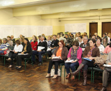 32 chefes dos Núcleos Regionais de Educação discutiram pontos importantes durante reunião erealizada em Pinhais, na Região Metropolitana de Curitiba.