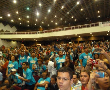 Evento teve como meta debater a sustentabilidade, educação e prevenção ao uso de drogas ilícitas. O Paraná foi representado por 45 jovens.