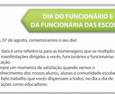 Mensagem aos funcionários da educação do Paraná