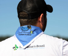 A comunidade escolar do Centro Estadual de Educação Profissional Agrícola da Lapa participou na tarde dessa terça-feira (07), da atividade “Escoteiro por um dia”.