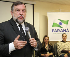Flávio Arns durante a premiação.