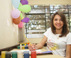 Foram propostas 26 oficinas para os estudantes trabalharem. 