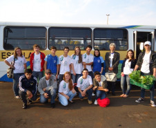Participação em palestras, eventos e cursos serve para aprimorar conhecimentos adquiridos em sala de aula. A escola participou do “Paraná em Ação - mutirão da cidadania - benefícios para toda a família” que aconteceu em Clevelândia entre os dias 24 a 26 de agosto.