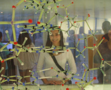 A pesquisa de campo teve como objetivo mostrar aos alunos a prática das teorias vistas em sala de aula.