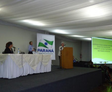 Abertura do Simpósio Ensino Médio Integrado Eixos Tecnológicos na última segunda-feira (10) em Foz do Iguaçu.