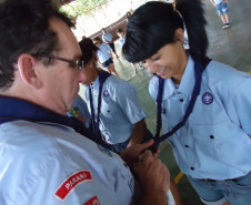 3º grupo de escoteiros é formado em escola estadual