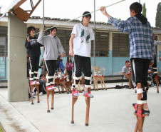 Os exercícios visam à divulgação da cultura brasileira e a discussão de temas ambientais como o ecossistema do cerrado e sustentabilidade.