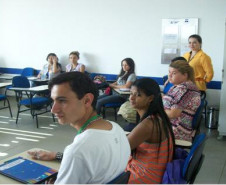 Alunos de Apucarana no SENAC