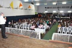 O Núcleo Regional de Educação de Wenceslau Braz realizou o Seminário Educacional Tecnológico para professores das redes estadual, municipal e particular de ensino da região na semana passada. Durante os dois dias mais de 500 pessoas participaram de palestras e oficinas. 