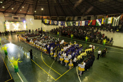 Abertura das Olimpíadas Especiais das APAES, em Pato Branco, em maio deste ano.