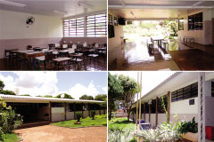 Programa foi implantado pela Secretaria da Educação para facilitar o processo de execução de obras de reparos em escolas da rede estadual. Instalações do Colégio Estadual Maria Gomes Bezerra, em Ubiratã.