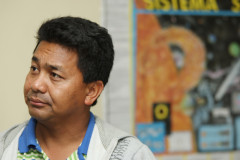 TATUQUARA-PR 14 DE NOVEMBRO DE 2012 - COLÉGIO ESTADUAL GUILHERME MARANHÃO - PARANÁ ALFABETIZADO - NA FOTO: Reinaldo Fernandes Alves