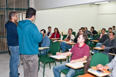 Representantes das 32 Coordenações Regionais de Tecnologias na Educação estiveram reunidos em Curitiba para tratar assuntos referentes à transmissão das aulas do Programa E-Tec Brasil.