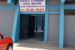 Com mais salas de aula e nova quadra de esportes, o Colégio Estadual Lúcia Bastos passará a ter ensino médio durante o dia.