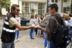 Até sete de março, equipes educativas estarão presentes em escolas de Curitiba, Foz do Iguaçu, Ponta Grossa, Irati, Londrina, Guarapuava e Umuarama.