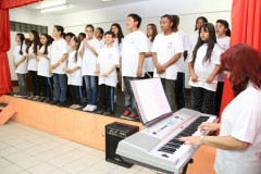 Colégio Estadual Moradias Monteiro Lobato, no Tatuquara.