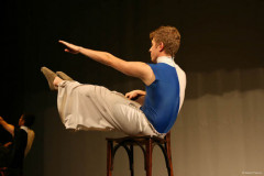 Apresentação de alunos do Dancep.