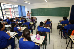 Neste ano, a Secretaria da Educação destinará quase R$ 500 milhões para obras e infraestrutura nas escolas da rede estadual.