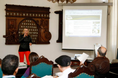 Curitiba - 16-04-13 - Fórum Estadual de Educação na sala Homero de Barros no prédio Dom Pedro I na Reitoria da UFPR. 