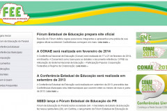 Página traz informações sobre as conferências municipais ou intermunicipais, estadual e nacional, além de documentos oficiais e recursos para discussão.