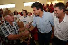 Goevernador Beto Richa durante solenidade onde libera investimentos para reparos em escolas estaduais.
Miraselva.