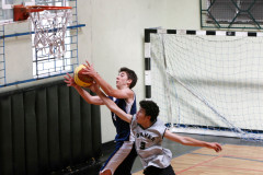 14-05-13 - Jogos Escolares, Secretaria de Esporte, jogo de Basquete entre o Colégio Estadual Nilton Carneiro contra Santa Maria - Marista  