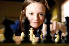 13-05-13 - Colégio Estadual do Paraná, prova de xadrez dos Jogos do Paraná, na foto Suelen Cristine Nowak. Foto: Felipe Gabriel