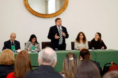 O governador em exercício Flávio Arns, participa de reunião do Fórum Estadual de Educação do Paraná, com instituições que trabalham com a educação, para lançar as Conferências Municipais e Intermunicipais de Educação do Paraná.