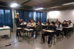 Já foram organizados nove encontros com a participação de cerca de 400 alunos, além de funcionários, professores, pedagogos e familiares.