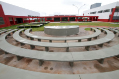 Centro Estadual de Educação Profissional de Terra Roxa. Anfiteatro aberto.
Terra Roxa, 03-04-13.
 