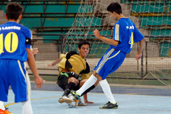 14-05-13 - Jogos Escolares, Secretaria de Esporte, jogo de Futebol de Salao entre o Colégio Estadual Pio Lantéri e o Clégio Estadual Santa Felicidade.