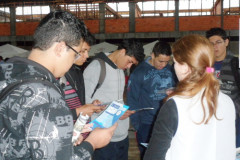 O Colégio Estadual São Cristóvão, de Cascavel, organizou a quarta edição da Mostra de Profissões e reuniu entre 17 e 19 de junho cerca de 140 alunos do terceiro ano do Ensino Médio, dos períodos matutino e noturno. A mostra é uma forma de estimular o ingresso dos jovens no ensino superior.