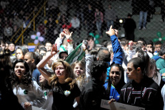 A cerimônia de abertura foi realizada na sexta-feira (09) e contou com a participação de alunos dos 32 Núcleos Regionais de Educação.