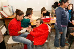 Apae de Coronel Vivida comemora a Semana Nacional da Pessoa com Deficiência Intelectual e Múltipla 2013. 28-08-13.