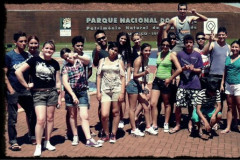 Alunos realizam expedição geográfica em Foz do Iguaçu