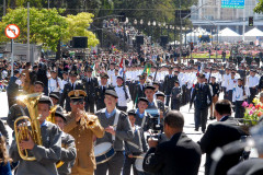 1.300 alunos desfilarão pela Avenida Cândido de Abreu, no Centro Cívico, em Curitiba, neste sábado (07) em comemoração à Independência do Brasil.