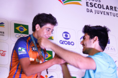 O estado do Paraná ficou em terceiro lugar no quadro geral de medalhistas dos Jogos Escolares da Juventude, categoria 12 a 14 anos, com 37 medalhas.