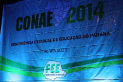 Imagens do primeiro dia da Conferência Estadual de Educação do Paraná.<br />
<br />
Veja mais fotos em: <a href=" http://www.flickr.com/photos/flavioarns/sets/72157635848374146/page2/" target="_blank"> http://www.flickr.com/photos/flavioarns </a>