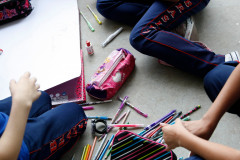 Curitiba - 12-04-13 - Colégio Estadual Professor Brasílio vicente Castro no Bairro CIC.  