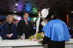 Formatura de alunos da oferta especial do curso de Licenciatura em Pedagogia.