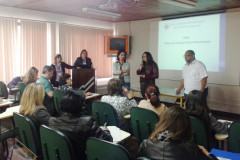 Aceitação do Plano de Ações Descentralizadas (PAD) pelas 26 escolas atendidas pelo Núcleo Regional da Área Metropolitana Sul foi tema da reunião.