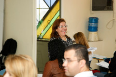 Palestra sobre capacitação para a Olimpíada de Língua Portuguesa – Escrevendo o futuro, no Hotel Centro Europeu. 25-10-13.  