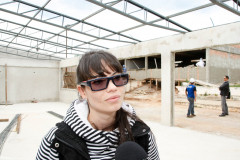 Colégio Estadual Yvone Pimentel com obras, Daniza Paula Soares. 29-10-13.  